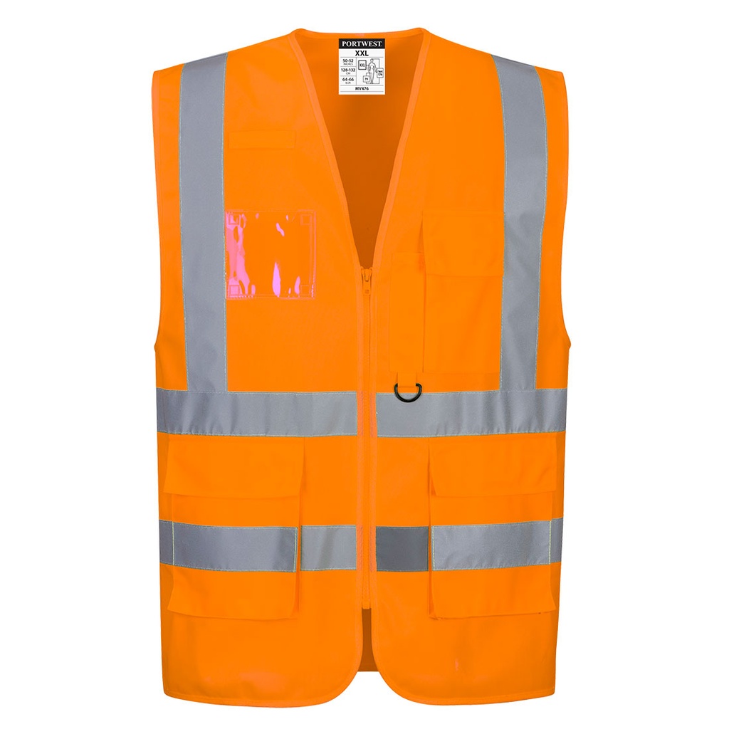 [MV476ORRXS] Hi-Vis Executive Vest (Orange, XS)