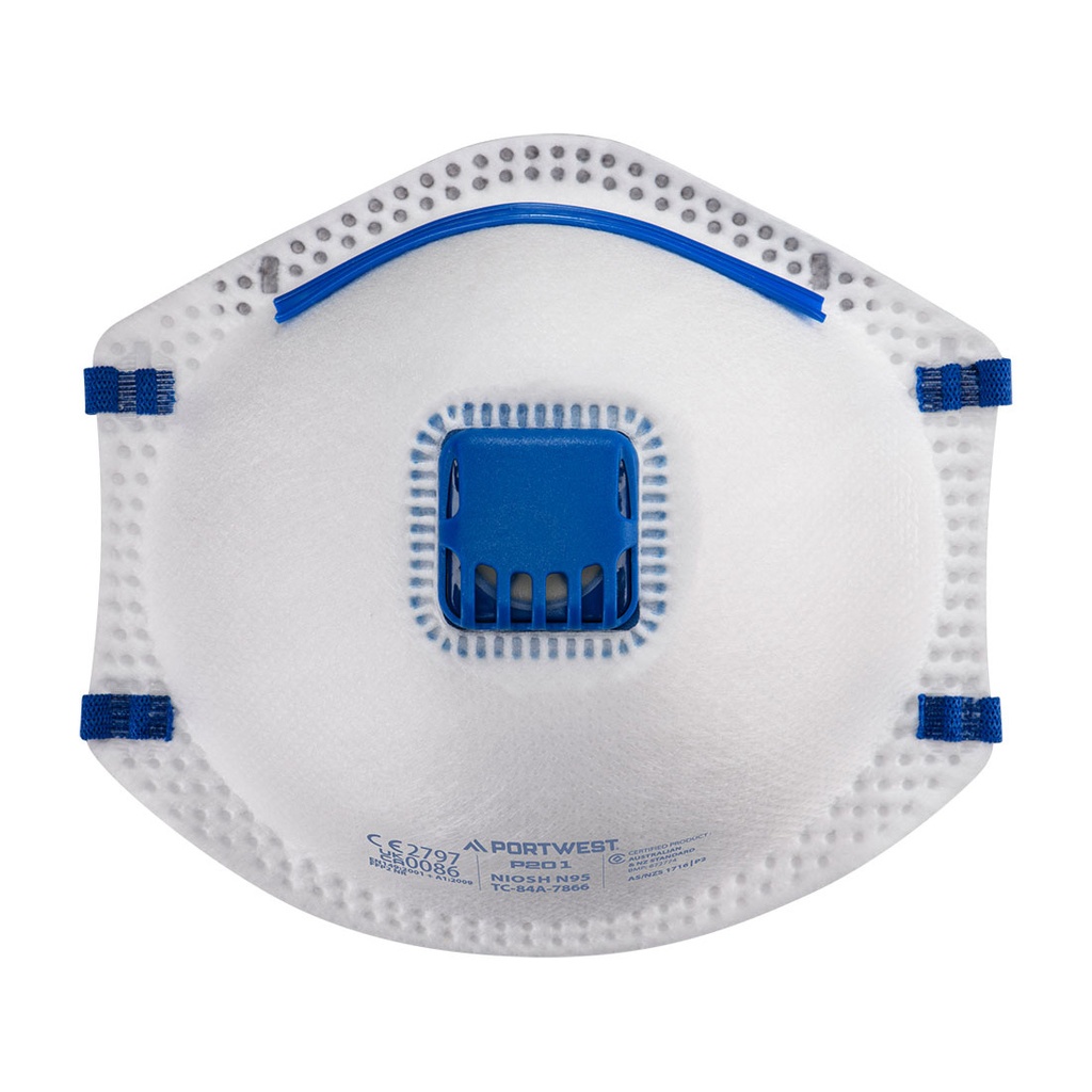 FFP2 Valved Dust Mist Respirator (Pk10)