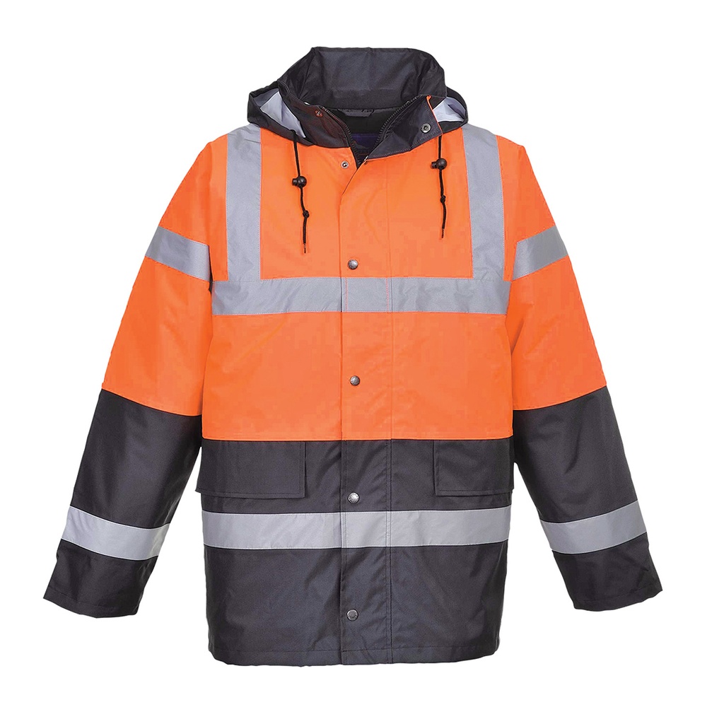 [S467ORRS] Hi-Vis Contrast Winter Traffic Jacket (S)