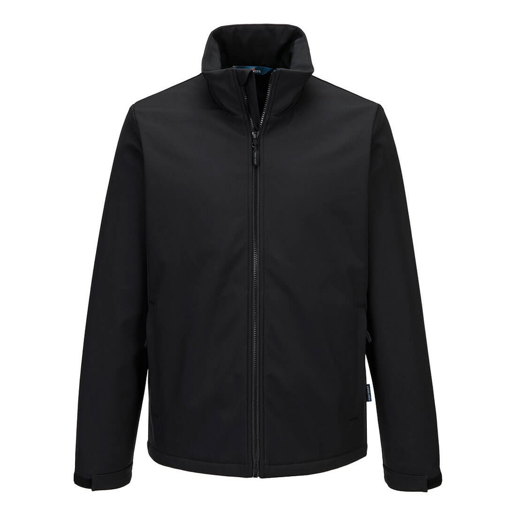 [S647BKRS] Heated Softshell Jacket (3L) (Black, S)