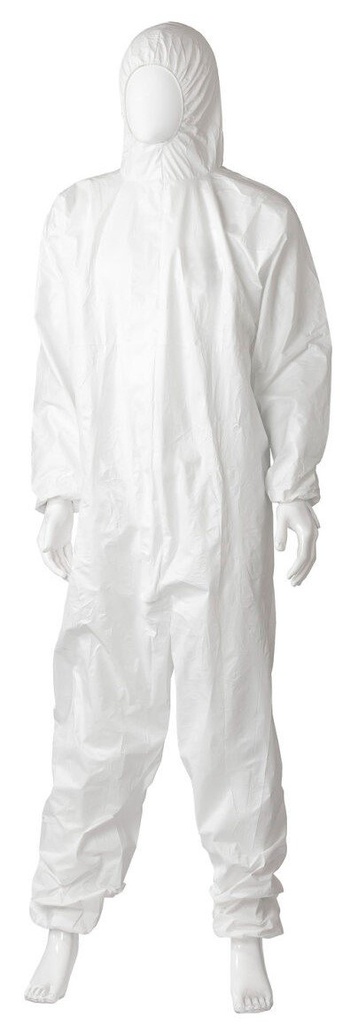 Microporous Coverall Type 5/6 - White, 55gsm