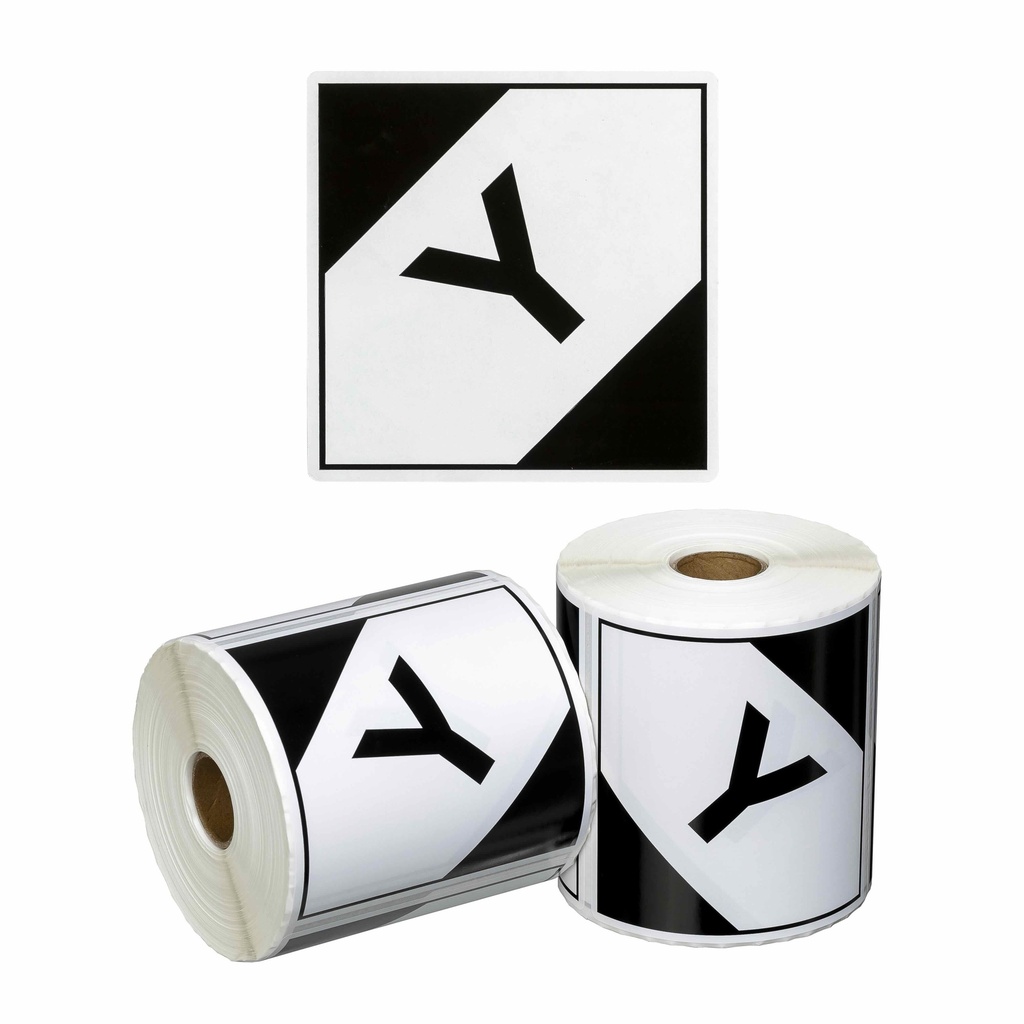 [MPH15420] DG Label Limited Quantity Airfreight - White/Black, 99mm x 99mm (Roll)