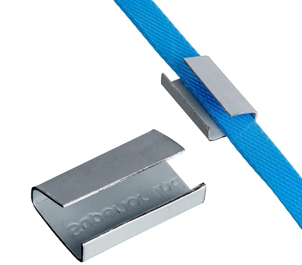 [MPH11650] Metal Seals Heavy Duty - Silver, 19mm, 0.8 Gauge (Box of 1000 Seals)