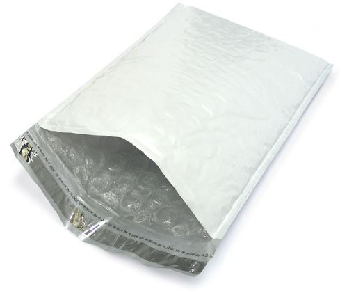 [MPH19245] Self Adhesive Bubble Mailer #5 - White, 305mm x 400mm + 50mm Flap (Box of 100 Mailers)