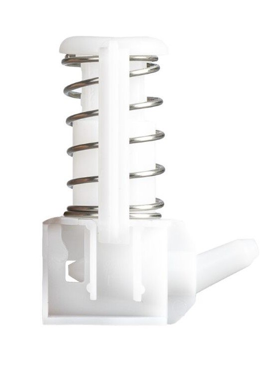Liquid Wall Dispenser Pump - White, Liquid Nozzle (Each)