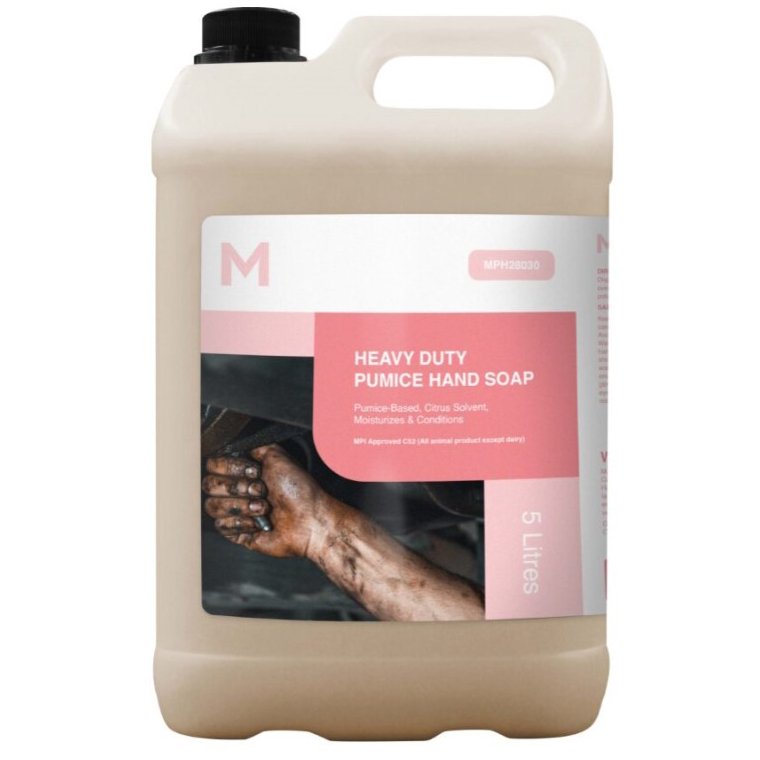 [MPH28030] Heavy Duty Pumice Hand Soap - Tan, 5L Refill Bottle *MPI Approved C52 (Bottle)