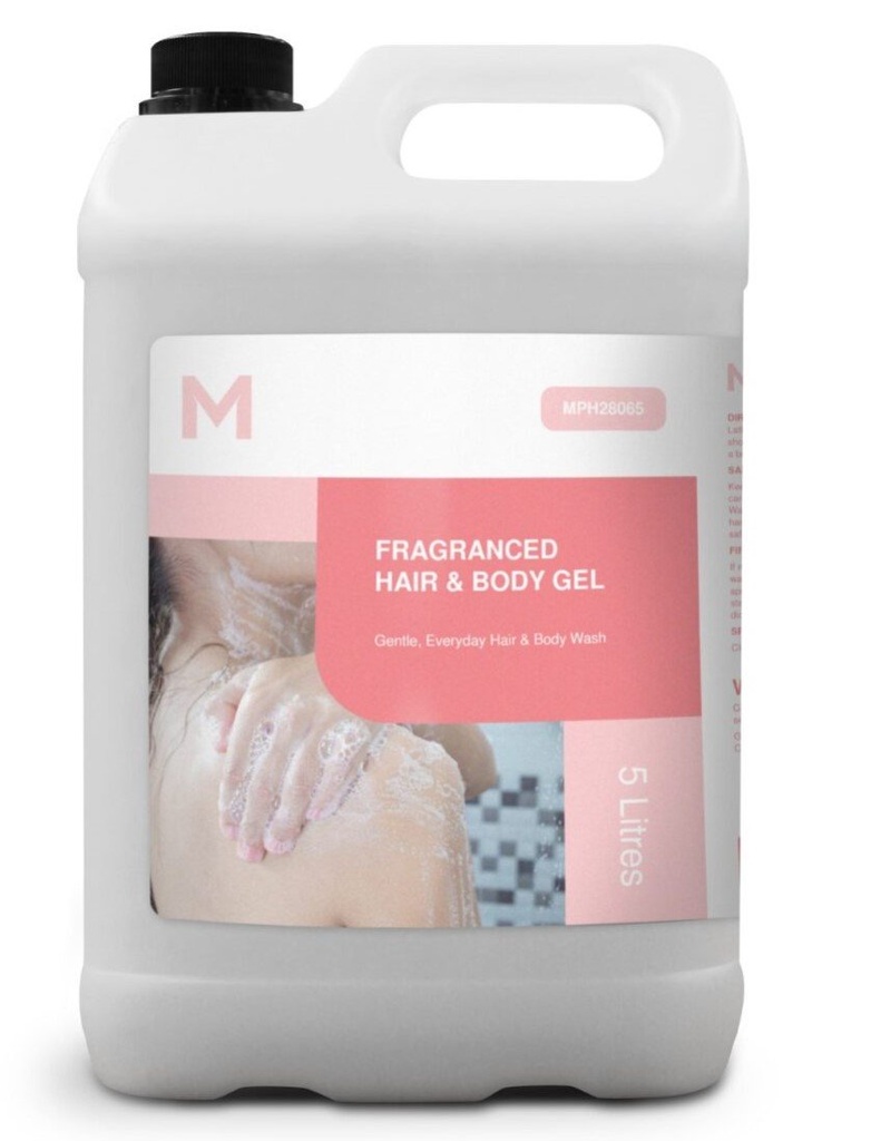[MPH28065] Fragranced Hair & Body Gel - White, 5L Refill Bottle (Bottle)