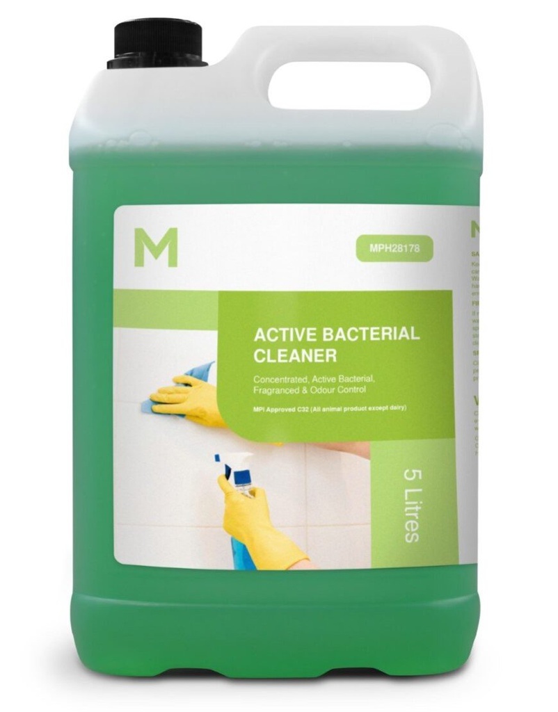 Active Bacterial Cleaner - Green, 5L Refill Bottle (Bottle)