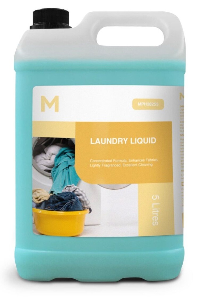 [MPH28253] Laundry Liquid - Blue, 5L Refill Bottle (Bottle)