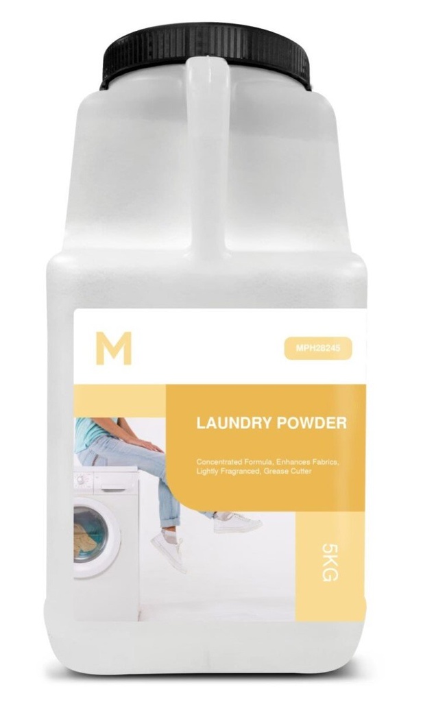 Laundry Powder - White, Oxygenated, 5.0kg Refill Bottle (Bottle)