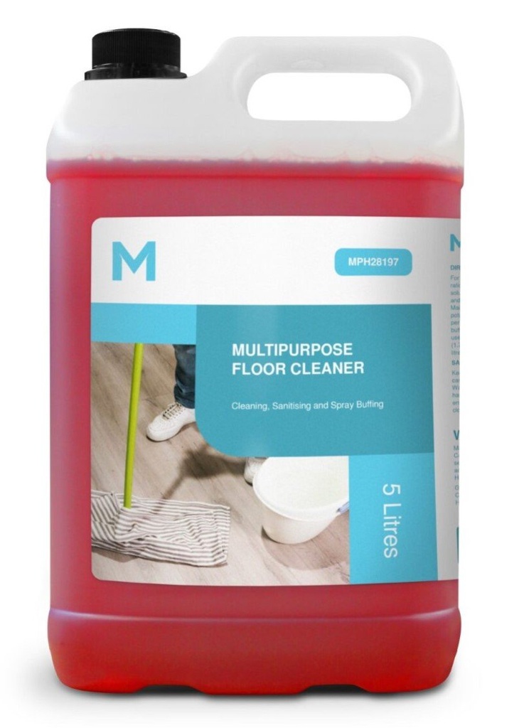Multipurpose Floor Cleaner - Red, 5L Refill Bottle (Bottle)