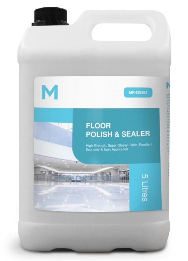 Floor Polish & Sealer - Clear, 5L Refill Bottle (Bottle)