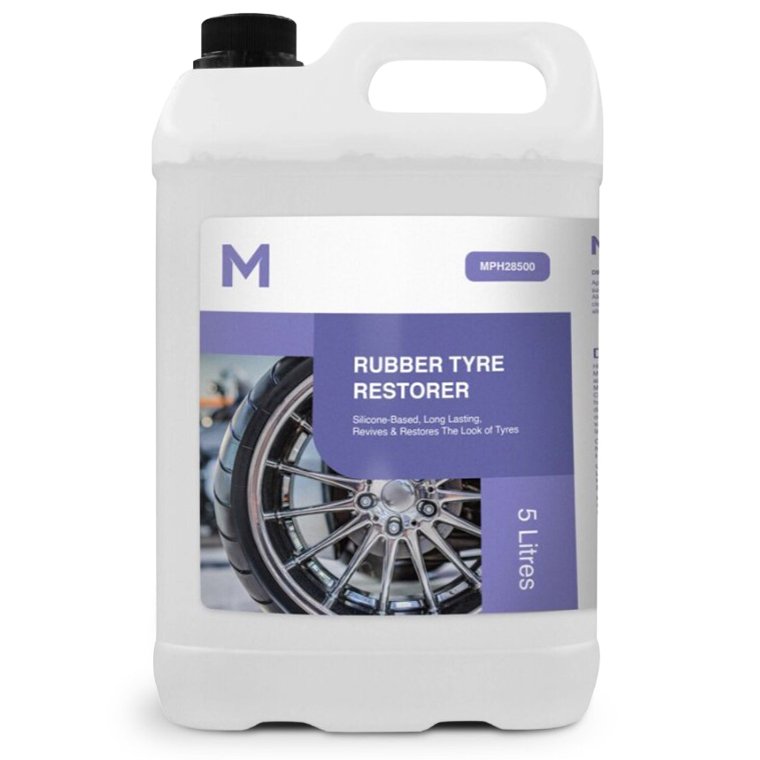 [MPH28500] Rubber Tyre Restorer - Clear, 5L Refill Bottle (Bottle)