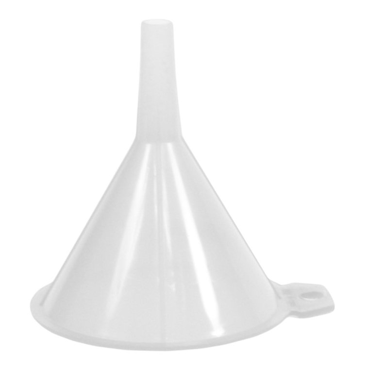 Large Plastic Funnel - White, 216mm Length (Each)