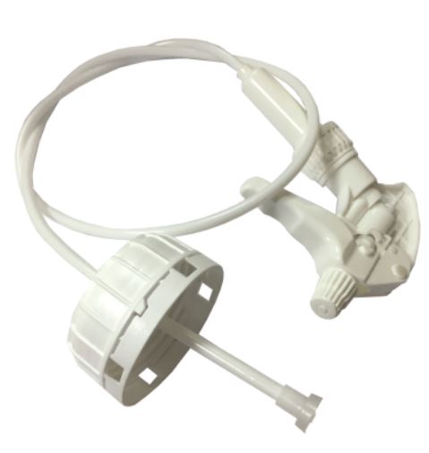 [MPH28695] Industrial Jerry Can Spray Top - White, 38/410 Neck, 1250mm Tube (Each)