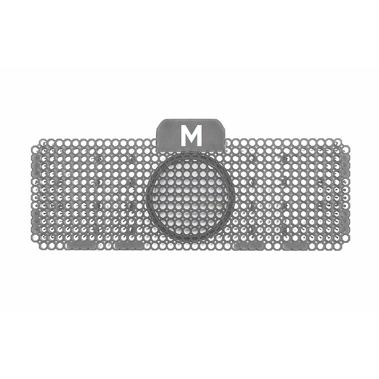 Scented Enzyme Block Trough Screen - Grey, Executive + Plastic Glove (Each)