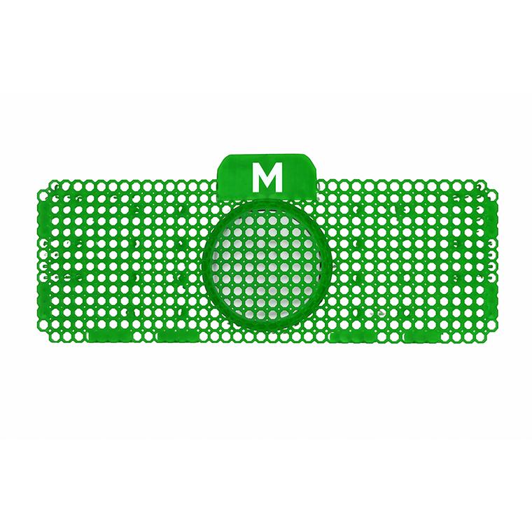 Scented Enzyme Block Trough Screen - Dark Green, Super Lime + Plastic Glove (Each)