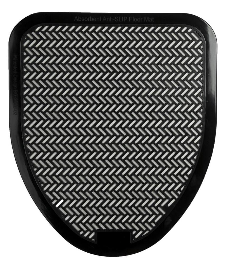 [MPH28827] Urinal Floor Mat - Black, 520mm x 450mm (Each)