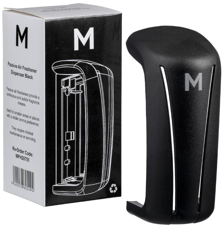 Passive Air Freshener Dispenser - Black, Fits Tower Refills (Each)