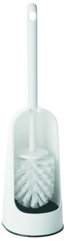 [MPH33480] Clean Line Toilet Tidy Set - White, Plastic (Each)