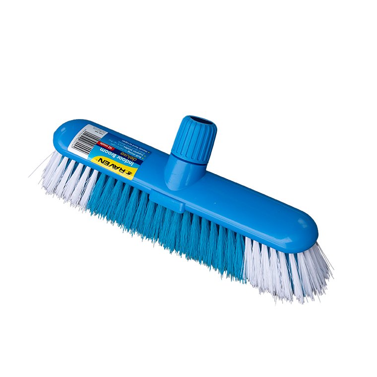 [MPH33848] Deluxe Indoor Broom Head - Blue, 300mm x 22mm, Soft Bristles (Each)