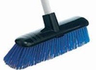 Economy Outdoor Broom Head - Blue, 300mm x 22mm, Stiff Bristles (Each)