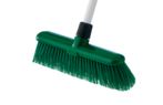 [MPH33857] Deluxe Outdoor Broom Head - Green, 300mm x 22mm, Stiff Bristles (Each)