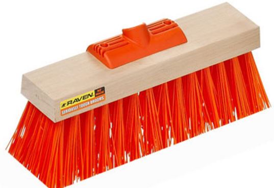 Hi-Visibility Yard Broom Head - Orange, 355mm x 28mm (Each)