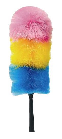 Rainbow Duster - Rainbow, 22mm x 550mm, Electrostatic Fibres (Each)