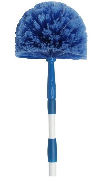 [MPH33253] Cobweb Brush w/Handle - Blue, 22mm x 1200mm (Each)
