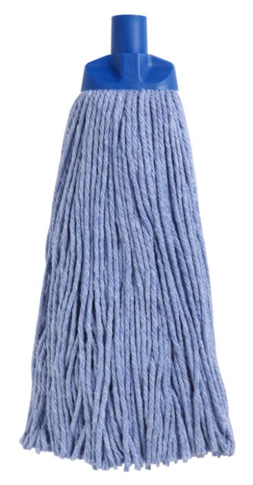 [MPH33206] Cut Cotton Mop Head - Blue, 25mm x 400g / 300mm (Each)