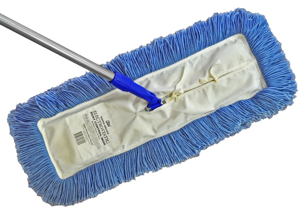 [MPH33220] Dust Control Mop Complete - Blue, 610mm x 25mm x 1400mm (Each)