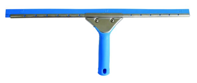 Commercial Window Squeegee Complete - Blue, 450mm Wide (Each)