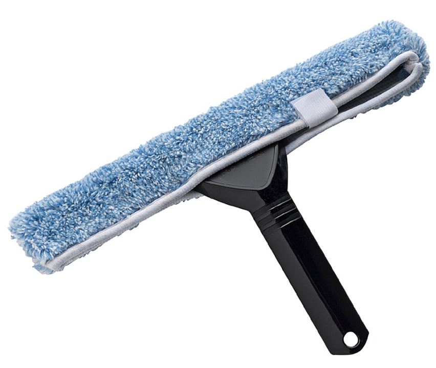 Residential Window Washer Complete - Blue, 300mm Wide, Microfibre (Each)
