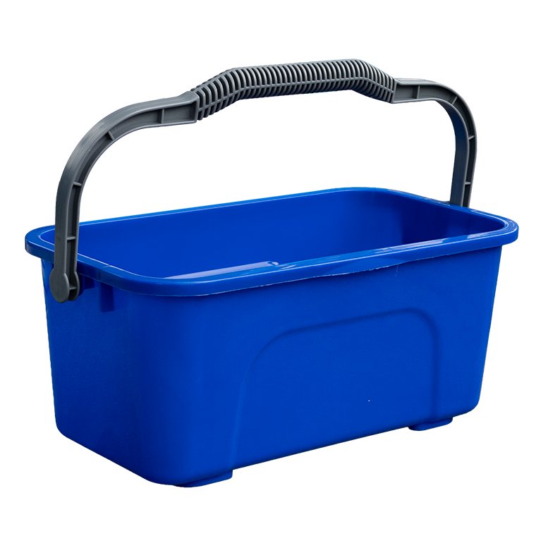 Plastic Window Bucket - Blue, 12L Capacity (Each)