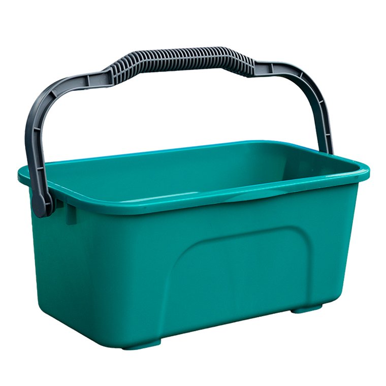 Plastic Window Bucket - Green, 12L Capacity (Each)