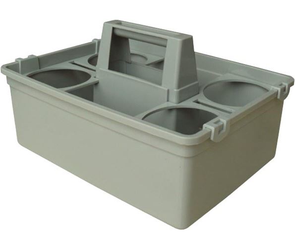 [MPH33242] Cleaning Caddy - Grey, Holds 4 Bottles (Each)