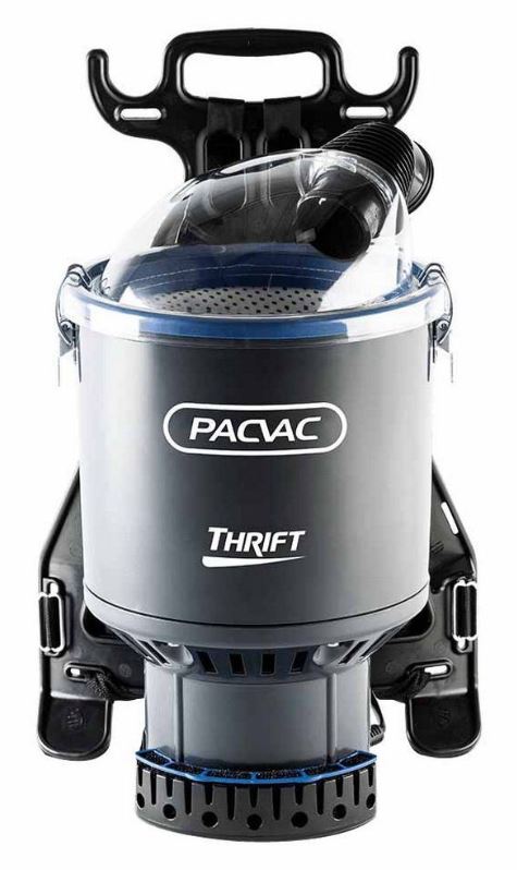 Pacvac Backpack Vacuum - Blue, Thrift 650, Corded (Each)