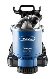 Pacvac Backpack Vacuum - Blue, Superpro 700, Battery (Each)