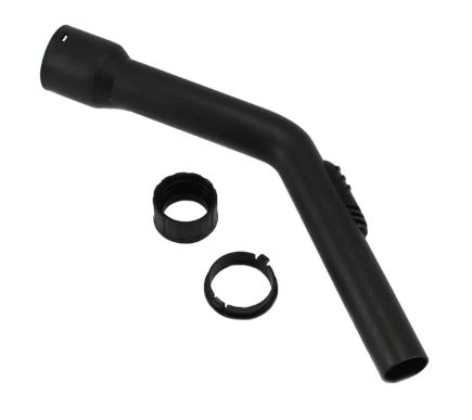 Plastic Bent End Nozzle - Black, 32mm (Each)