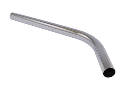 Metal Bent End Nozzle - Silver, 32mm (Each)