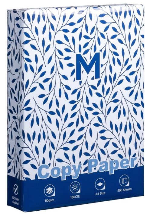 [MPH34720] Office Copy Paper A4 - White, 80gsm, 160CIE, 500 Sheets, FSC® Mix (Box of 5 Reams)
