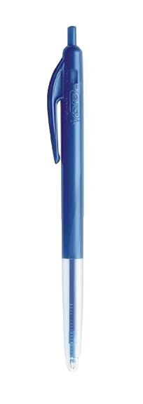 [MPH35140] Bic Clic Ball Point Pen - Blue, Medium 1.0mm Tip (Pack of 10 Pens)