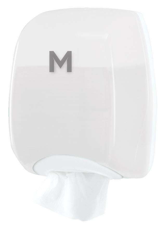 [MPH27525] Eco Interleave Tissue Dispenser - White, 400 Sheet Capacity (Each)