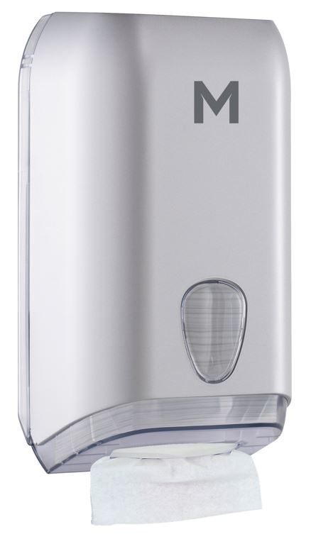 [MPH27521] Interleave Toilet Tissue Dispenser - Silver, 700 Sheet Capacity (Each)