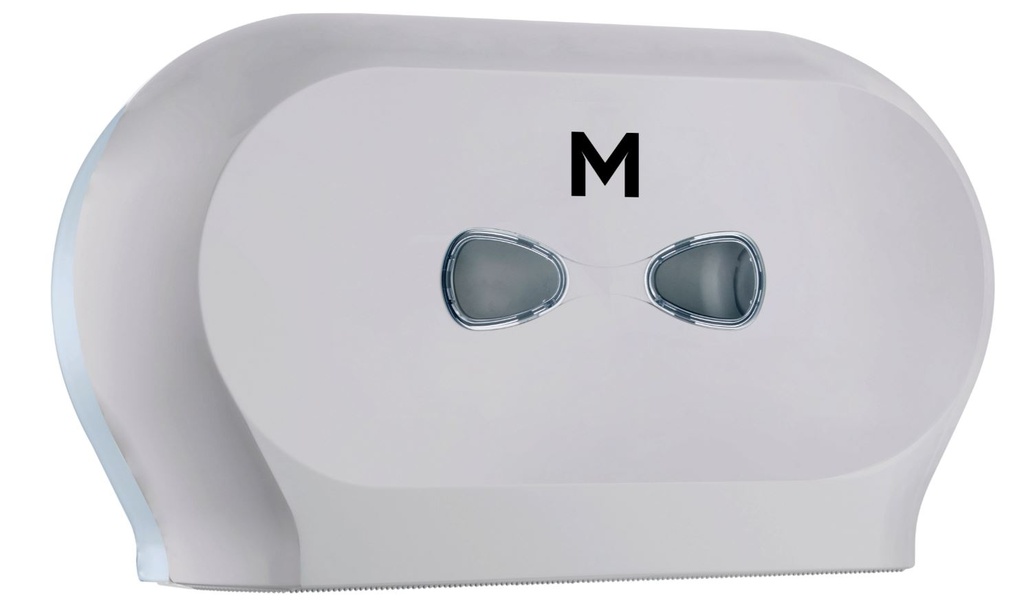 Double Mini Jumbo Roll Dispenser - Silver, 2 Roll Capacity (Each)