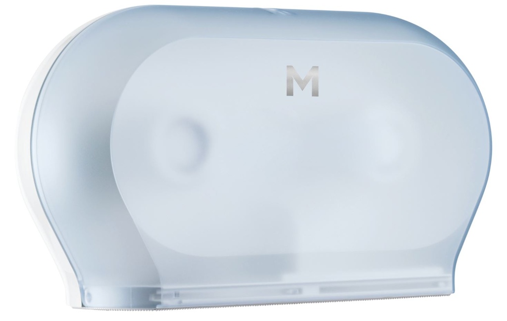 Double Mini Jumbo Roll Dispenser - Transparent, 2 Roll Capacity (Each)