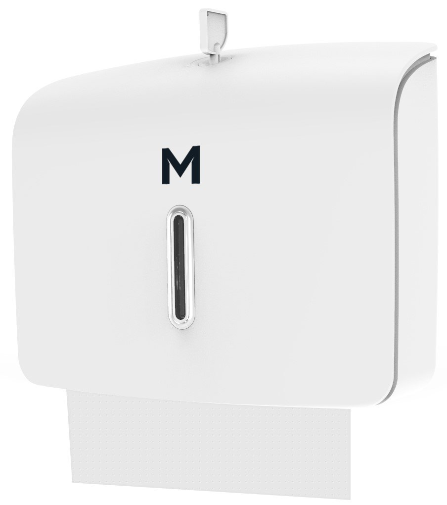 Mini Slimfold Towel Dispenser - White, 300 Sheet Capacity (Each)