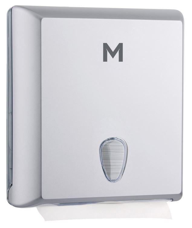 Regular Slimfold Dispenser - Silver, 450 Sheet Capacity (Each)
