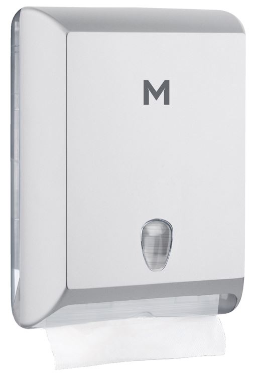 Interfold Towel Dispenser - Silver, 700 Sheet Capacity (Each)